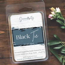 Load image into Gallery viewer, Black Tie Wax Melts
