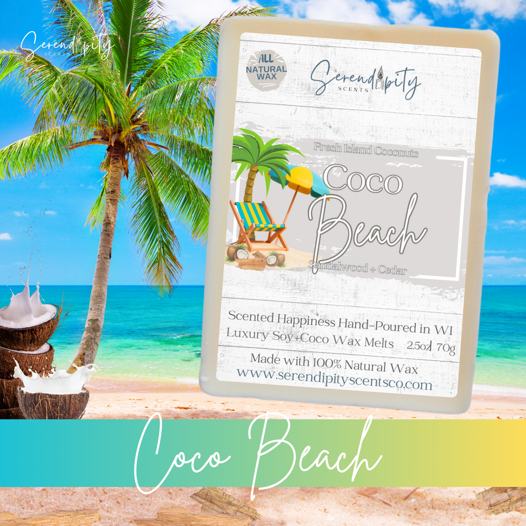 Coco Beach Melts All-Natural Wax