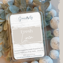 Load image into Gallery viewer, Fresh Linen Melts All-Natural Wax
